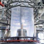 Extruded film machine with multi-layer design for strength and eco efficiency.