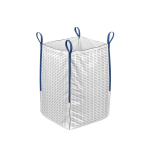 Ventilated FIBCs (bulk bags) with breathable panels for airflow.