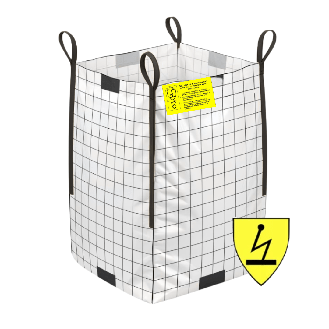 Heavy-duty bulk packaging designed for safe transport and storage of industrial materials