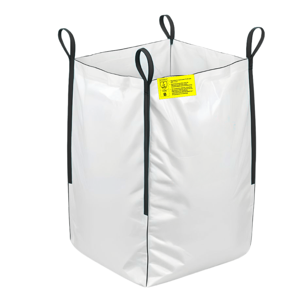 Heavy-duty bulk packaging designed for safe transport and storage of industrial materials