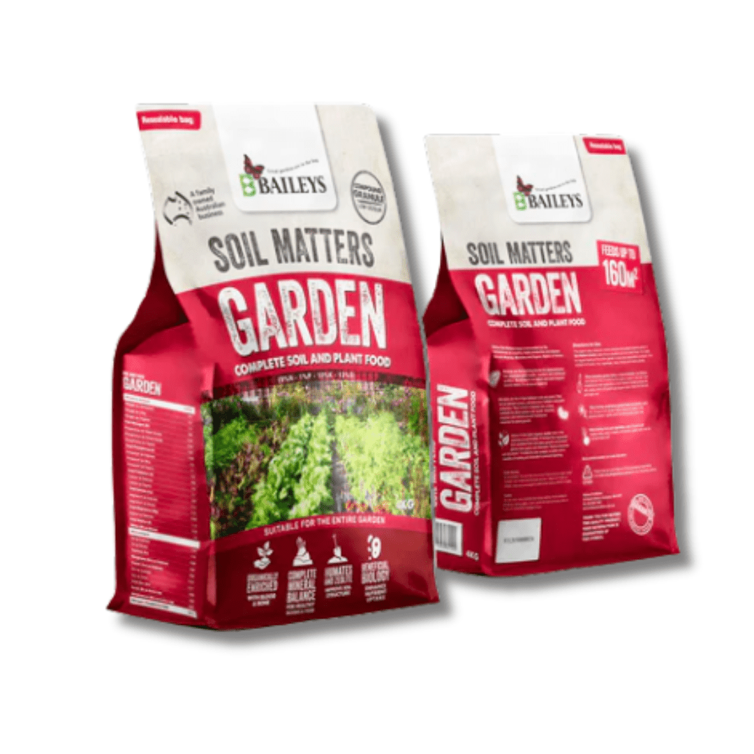 Stand Up Pouches used as flexible food bags for plant food and soil shelf display.