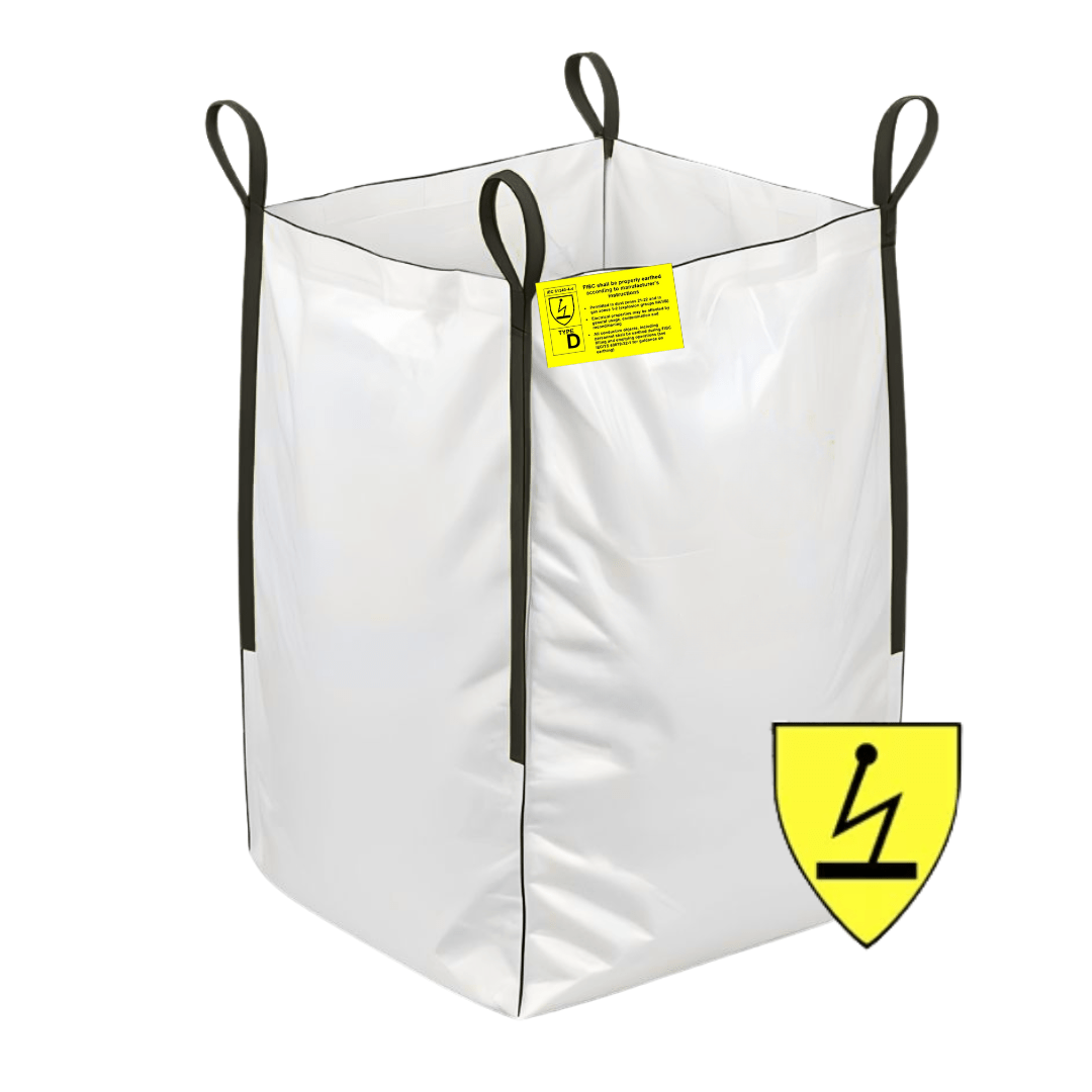 Heavy-duty bulk packaging FIBCs designed for safe transport and storage of industrial materials