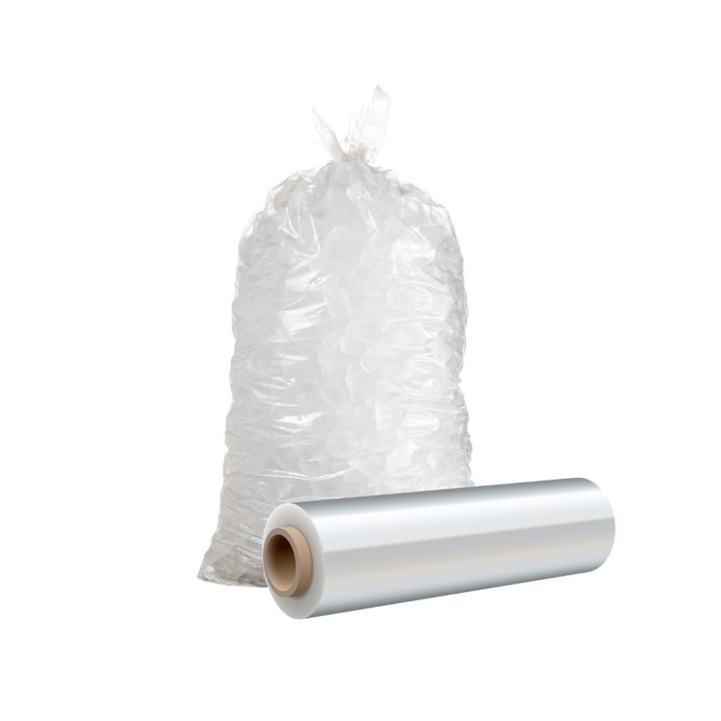 High-performance flexible plastic packaging film used in export, retail, and industrial supply.