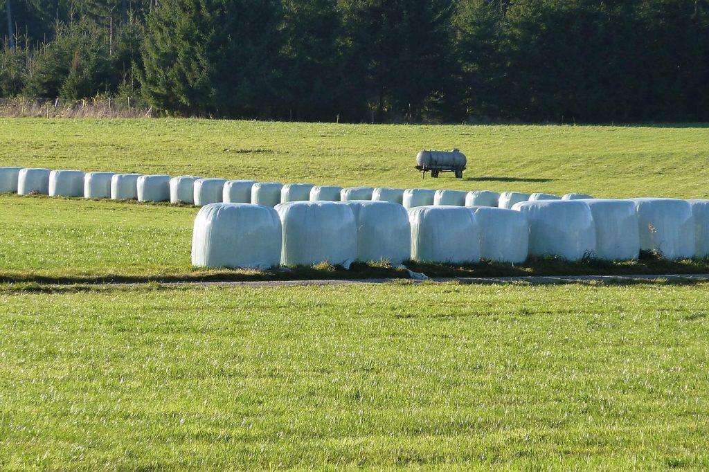 Silage wrap with UV protection