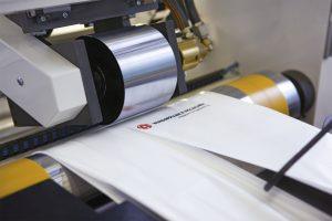 Tubular machinery applying PopeFlex® film – featured in our flexible packaging brochures