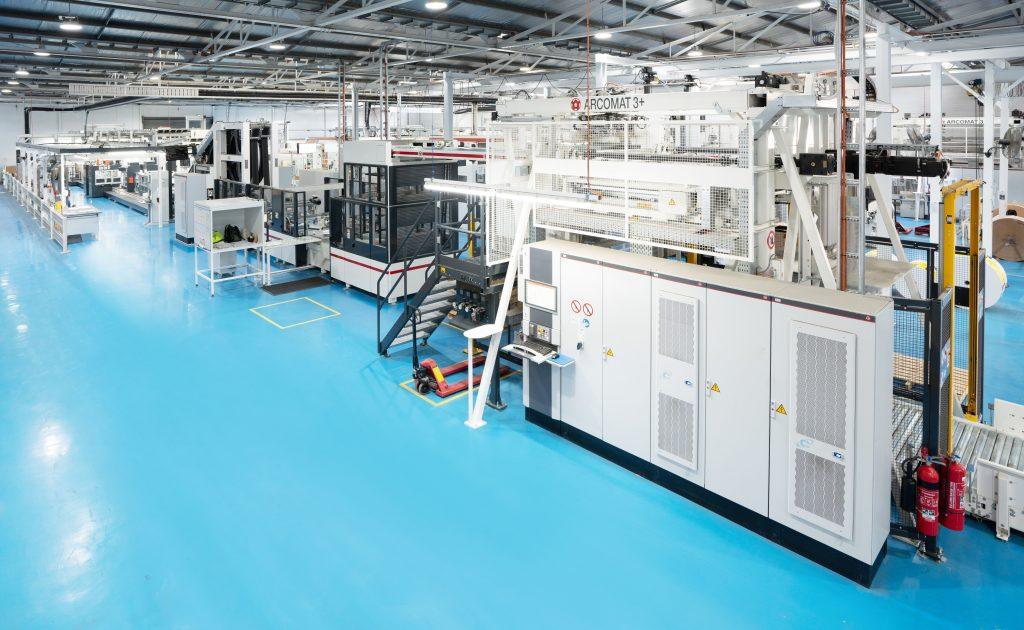 Advanced paper Sack Solutions in new factory.